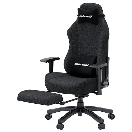 Крісло ігрове Anda Seat Luna Pro Size L Dark Gray Fabric (AD18T-44-GB-F) - фото 3