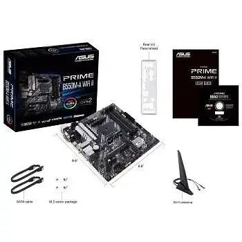 Материнская плата Asus Prime B550M-A WIFI II (90MB19X0-M0EAY0) - фото 8