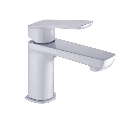 Смеситель для умывальника Topaz Lexi TL 21201-H57-WW Белый - фото 1
