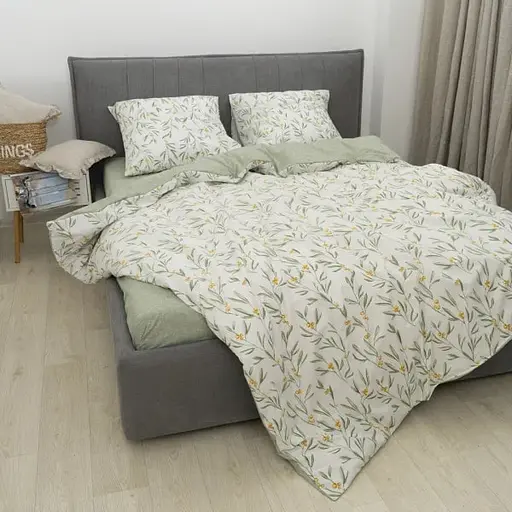 Комплект постільної білизни Viluta двоспальний ранфорс 24280 100% бавовна - фото 4