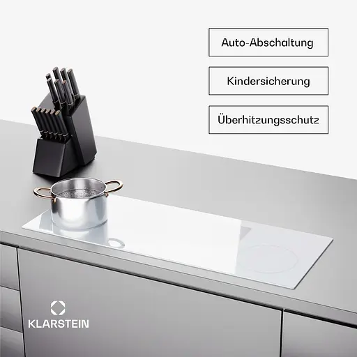 Індукційна варильна поверхня Klarstein Delicatessa 90 Slim Hybrid (10045613) - фото 7