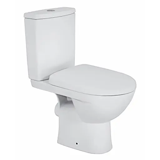 Унитаз-компакт Kolo Status 2395250UA с сидением Soft Close, Белый - фото 1
