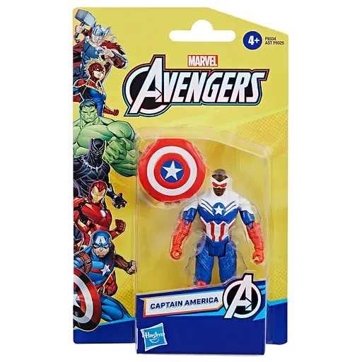 Игрушка-фигурка Hasbro Marvel Avengers Captain America с аксессуаром (F9325_F9334) - фото 5
