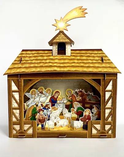 Різдвяний вертеп. 3D-конструктор - фото 6