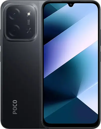 Смартфон Xiaomi Poco C85, 6/128GB Black (Global) NFC (с зарядным устройством)