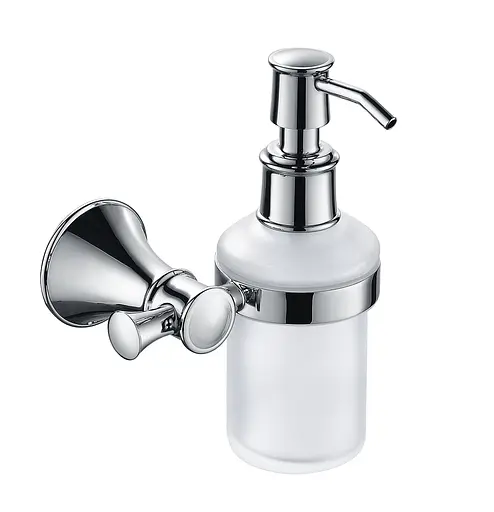 Дозатор для рідкого мила Imprese Podzima Ledove ZMK01170131, Хром - фото 1