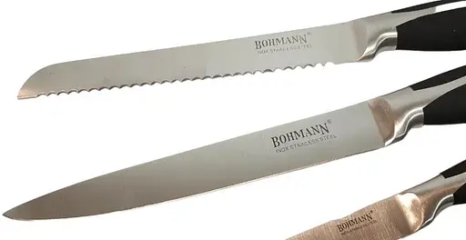 Набор ножей для кухни с подставкой Bohmann BH-5044 кухонные ножи с подставкой - фото 8