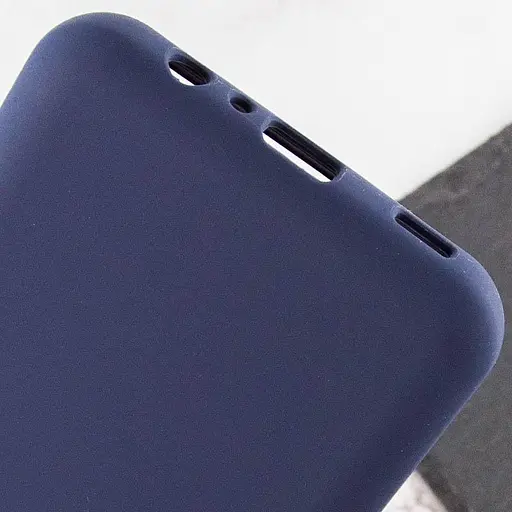 Чохол Getman TPU Liquid Silk Full Camera для Samsung Galaxy A06 Синій/Midnight Blue - фото 5