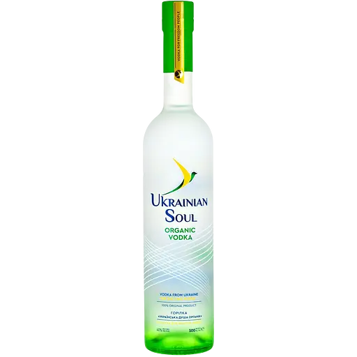 Водка Ukrainian Soul Organic Украинская Душа Органическая 40% 0.7 л