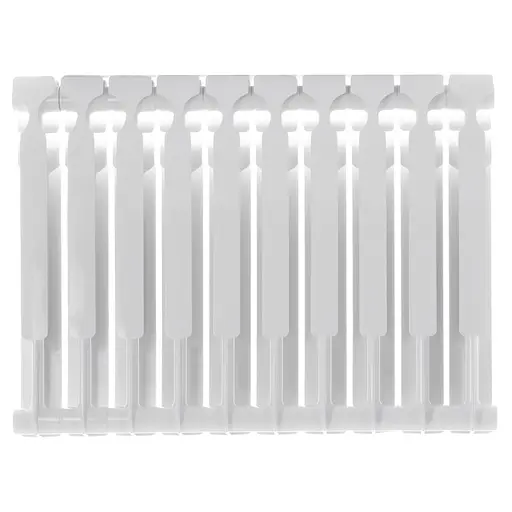 Радіатор секційний Integral 80 Aluminium-500 / Ціна за 1 секцію IN0005, Білий - фото 2