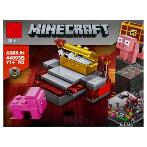 Дитячий конструктор "Minecraft" 44093B-3, 71 деталь