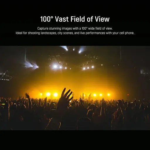 Ширококутний об’єктив для смартфона Neewer LS-42 18мм 100° HD з різьбою 17 мм - фото 4