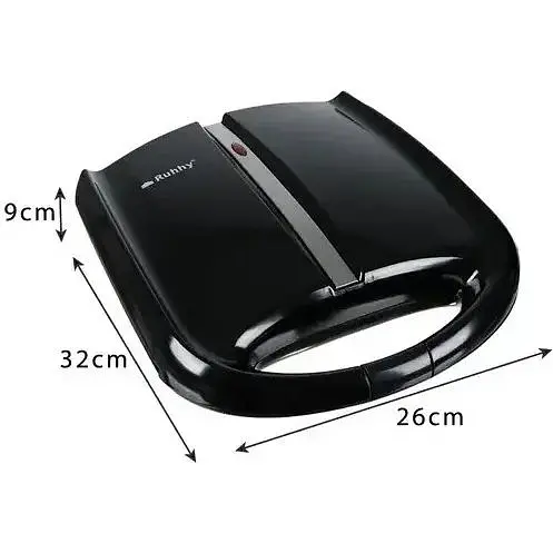 Електричний апарат для випікання горішків Ruhhy 22724 із начинкою - антипригарне покриття - фото 3