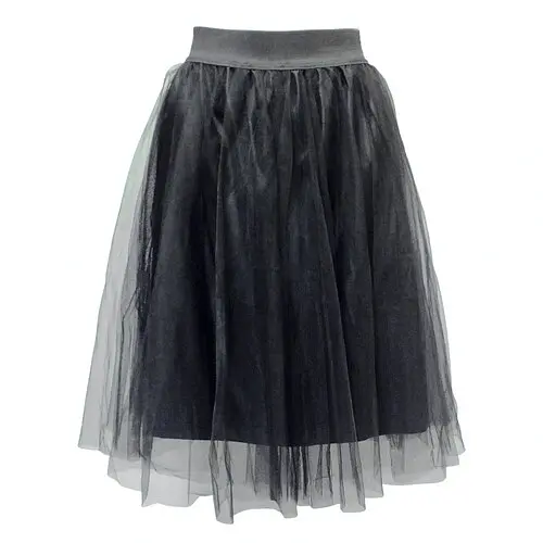 Юбка длинная с фатином - фото 1