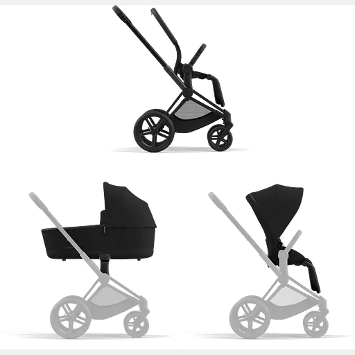 Шасси Cybex Priam с каркасом LS RBA, matt black (521002331) - фото 7