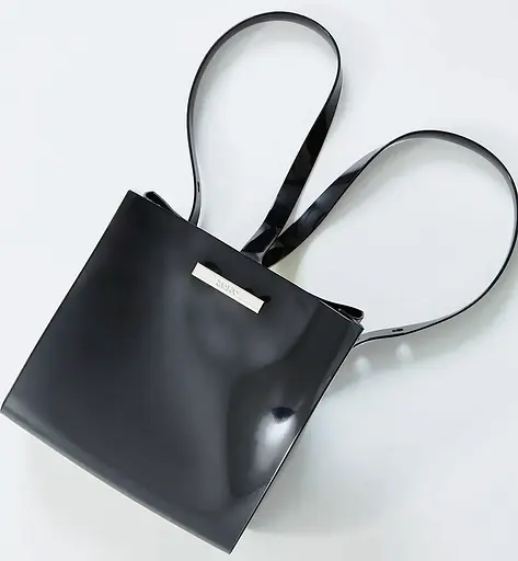 Женская каучуковая сумка-рюкзак трансформер Zaxy Closer Bag черная sum0028698 - фото 5