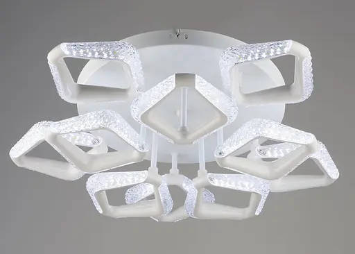 Люстра светодиодная акриловая Sirius B YH1301/10 WT 60W