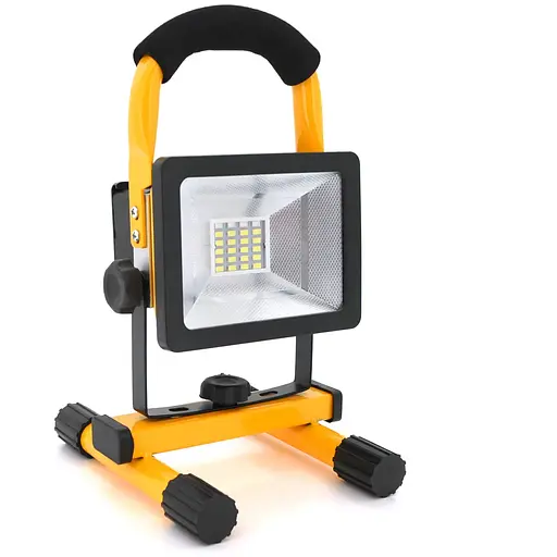 Переносной фонарь-прожектор Watton WT-329 (50W), 24 LED(SMD), 3 режима работы, заряд от 5V, батарея 2*(18650/6800ma/h), Box