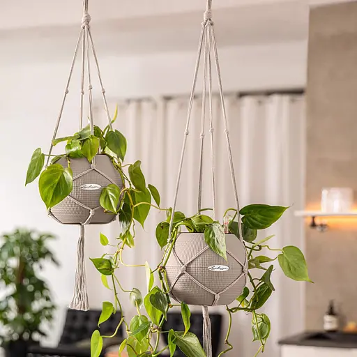 Підвіс Lechuza Macrame Boho білий 120 см (13897) - фото 2