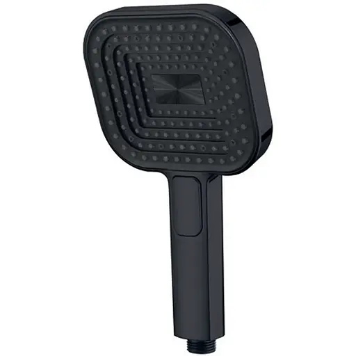 Ручний душ Koer 3 режими KP-0404-05 KR5001, Чорний матовий - фото 1