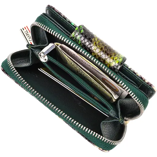 Жіночий шкіряний гаманець Canpellini 9.5х13.2х3 см acs0025519 - фото 7