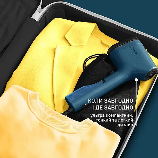 Компактный отпариватель Tefal Pure Pop синий 1300 Вт (DT2020E1) - фото 13