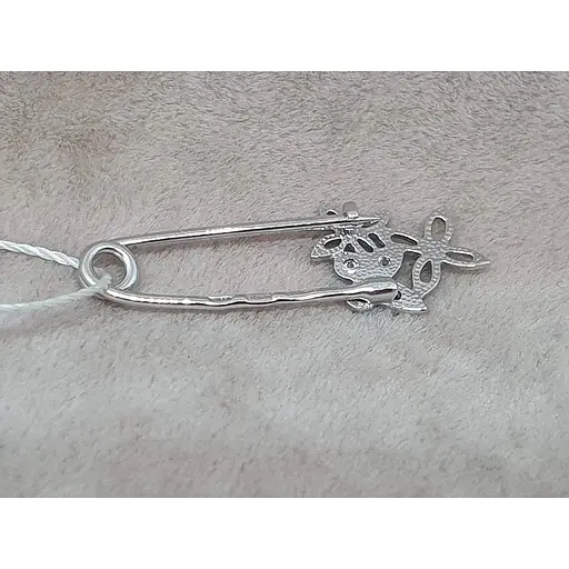 Золота брошка Імперія золота з фіанітами. БШ127БИ - фото 3