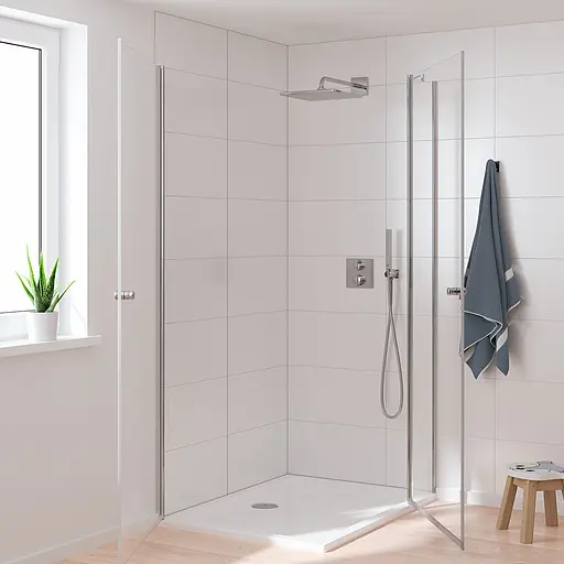 Душова система прихованого монтажу термостатична Grohe QuickFix Precision Grohtherm Cube 34881000, Хром - фото 8