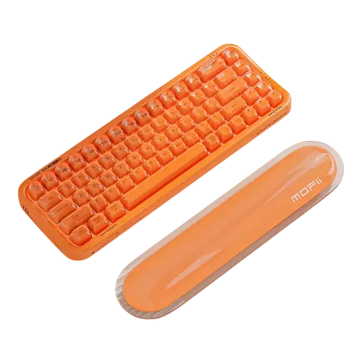 Клавиатура Mofii Pearl SK-711 с подставкой под запястье Orange - фото 1