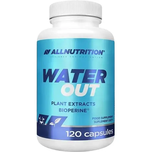 Жироспалювач AllNutrition Water Out, 120 капсул