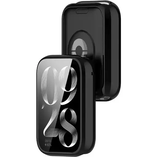 Чехол-накладка DK Silicone Face Case для Xiaomi Mi Band 8 Pro (black) - фото 2