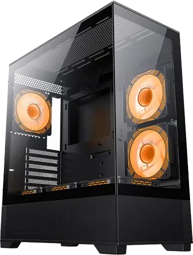 Корпус Gamemax Vista ARGB Black (Vista AB)