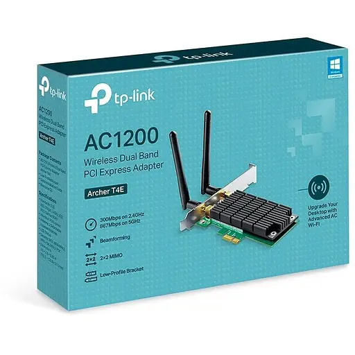WiFi-адаптер TP-Link Archer T4E AC1200 - фото 3