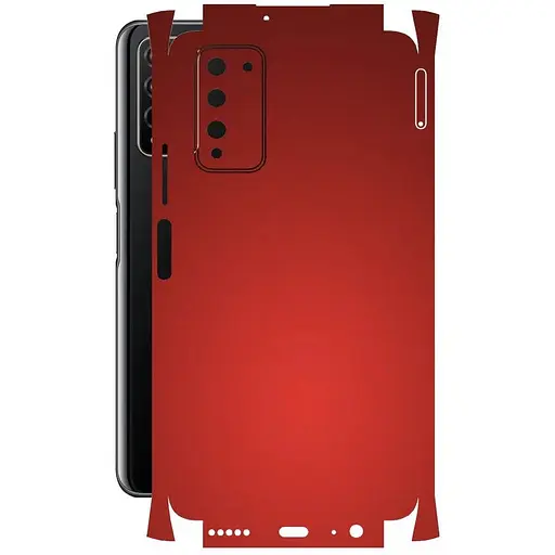 Защитная пленка StatusSKIN для Honor 10x Lite Корпус Винил красная матовая