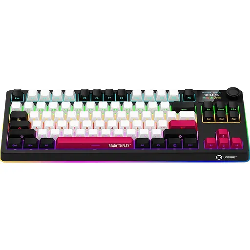 Клавіатура Lorgar KBP70TKLW Pro Black/Red (LRG-KBP70TKLW-BK-US) [144814] - фото 2