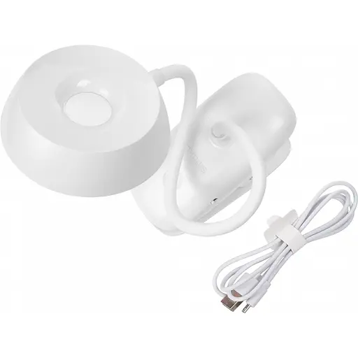 Світильник настільний Phillips Donutclip DSK201 PT 3W 4000K акумуляторний білий (929003179727) - фото 3