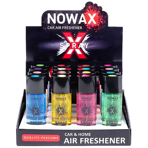 Бокс ароматизаторів повітря Nowax серія X Spray MIX №1 50 ml (NX07771)