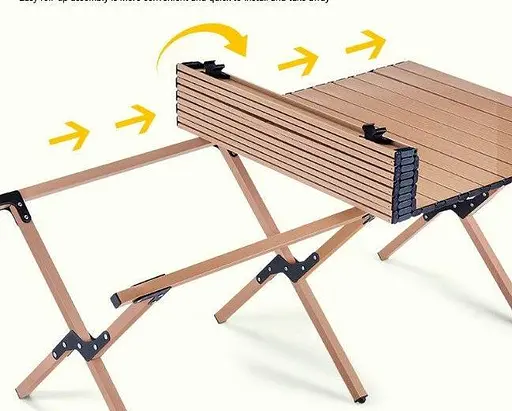 Раскладной стол SpringFun S 60×45×60 см кемпинговый портативный стол для туризма - фото 4