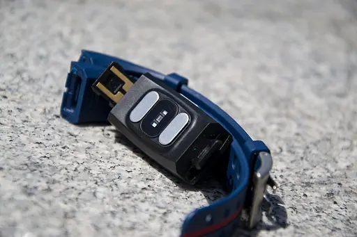 Розумний фітнес-браслет Jiks Fit з тонометром та виміром ЕКГ (Синьо-червоний) - фото 5