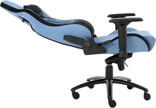 Геймерское кресло GT Racer светло-синее (X-0712 Shadow Light Blue) - фото 6
