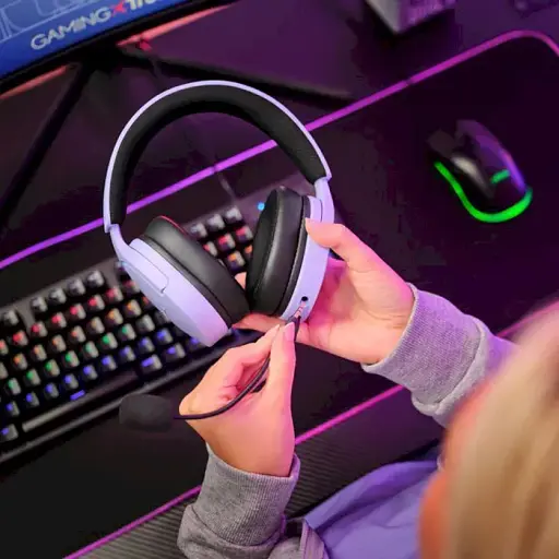 Гарнитура Trust игровая GXT 490 FAYZO 7.1 USB-A 2 м фиолетовая - фото 9