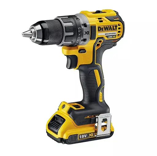 Дрель-шуруповерт аккумуляторный DeWalt с АКБ и ЗУ DCD791D2 - фото 1