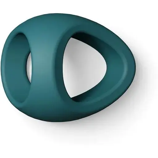 Ерекційне кільце подвійне Love To Love Flux Ring - Teal Me - фото 5