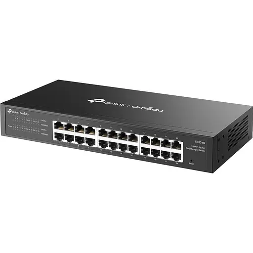 Коммутатор TP-Link 24-портовий гигабитний комутатор, ES224G (ES224G) - фото 1
