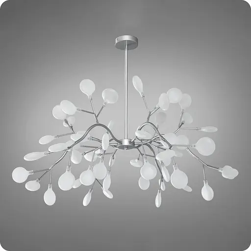 Люстра підвісна 517 Dlight на 54 ламп Хром Сатін (01971) - фото 1