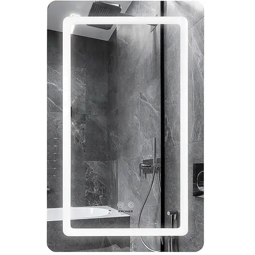 Дзеркало Kroner KRP Spiegel VR6-5080 з LED-підсвічуванням (CV035334) - фото 1