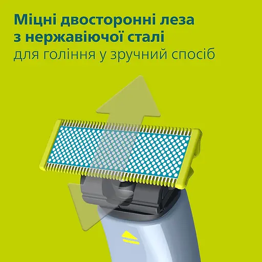 Сменные лезвия Philips OneBlade First Shave 3 шт. (QP235/50) - фото 4