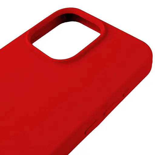 Чехол Epik Silicone Case AA Logo with MagSafe для Apple iPhone 12 Pro/12, 6.1 Красный/Red - фото 4