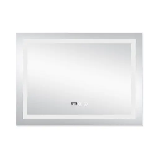 Дзеркало Qtap Mideya 800x600 (DC-F904) з LED-підсвічуванням та антизапотіванням QT2078F904W, Білий - фото 4