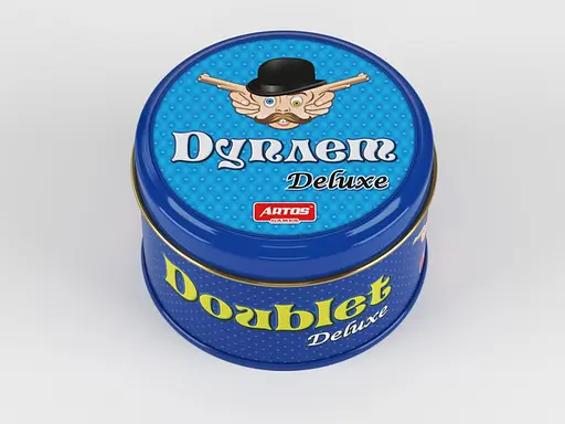Настольная игра "Дуплет Deluxe" 1038 в металлической коробке - фото 3